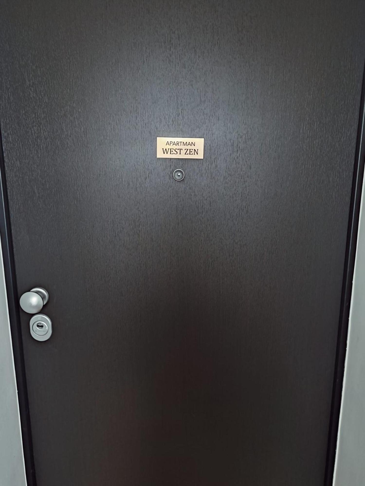 זאגרב Apartman West Zen מראה חיצוני תמונה