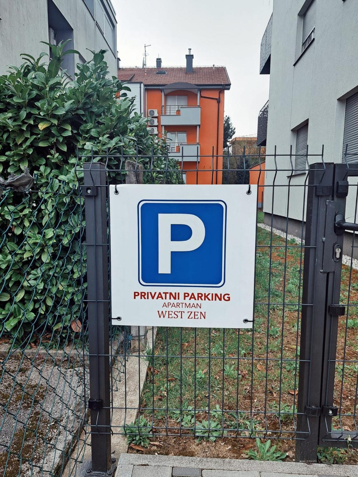 זאגרב Apartman West Zen מראה חיצוני תמונה