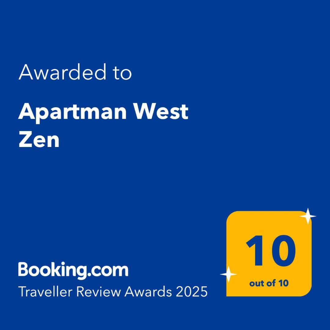 זאגרב Apartman West Zen מראה חיצוני תמונה